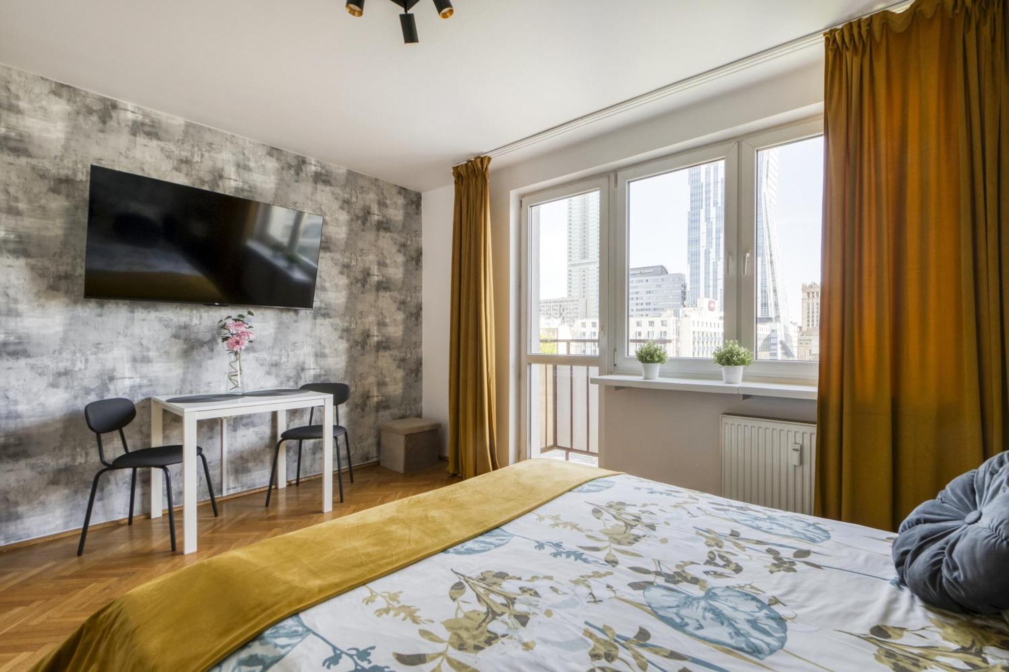 Super Central, Amazing View! 55"Smart Tv & Fast Wifi Warschau Exterior foto